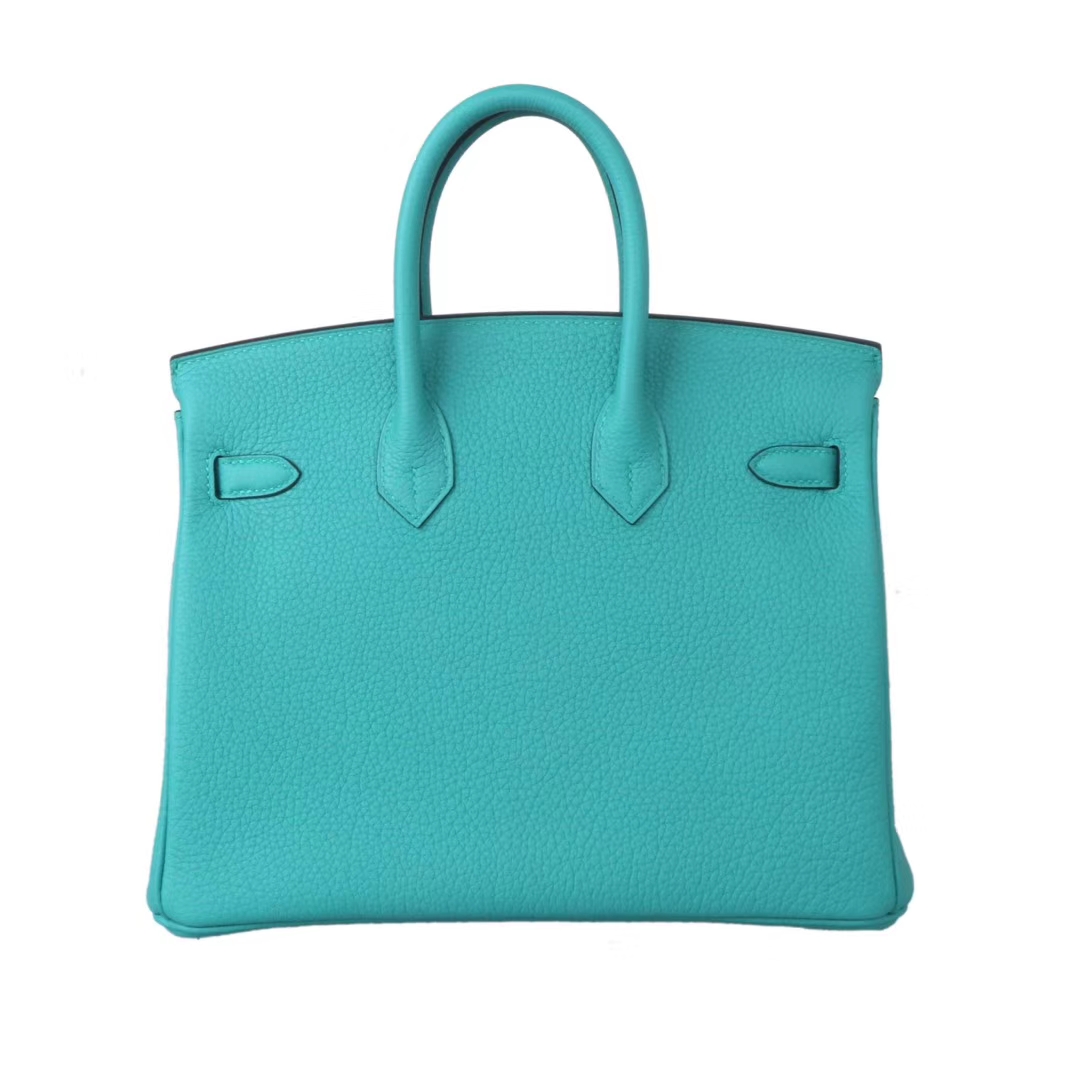 Hermès（爱马仕）Birkin 铂金包 U1维罗纳绿 togo 金扣 25cm