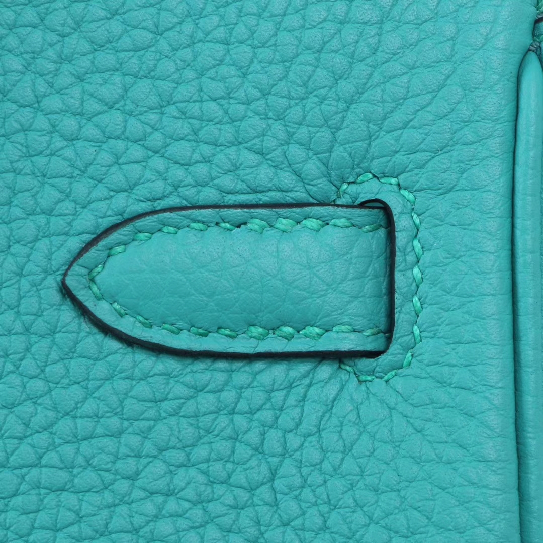 Hermès（爱马仕）Birkin 铂金包 U1维罗纳绿 togo 金扣 25cm