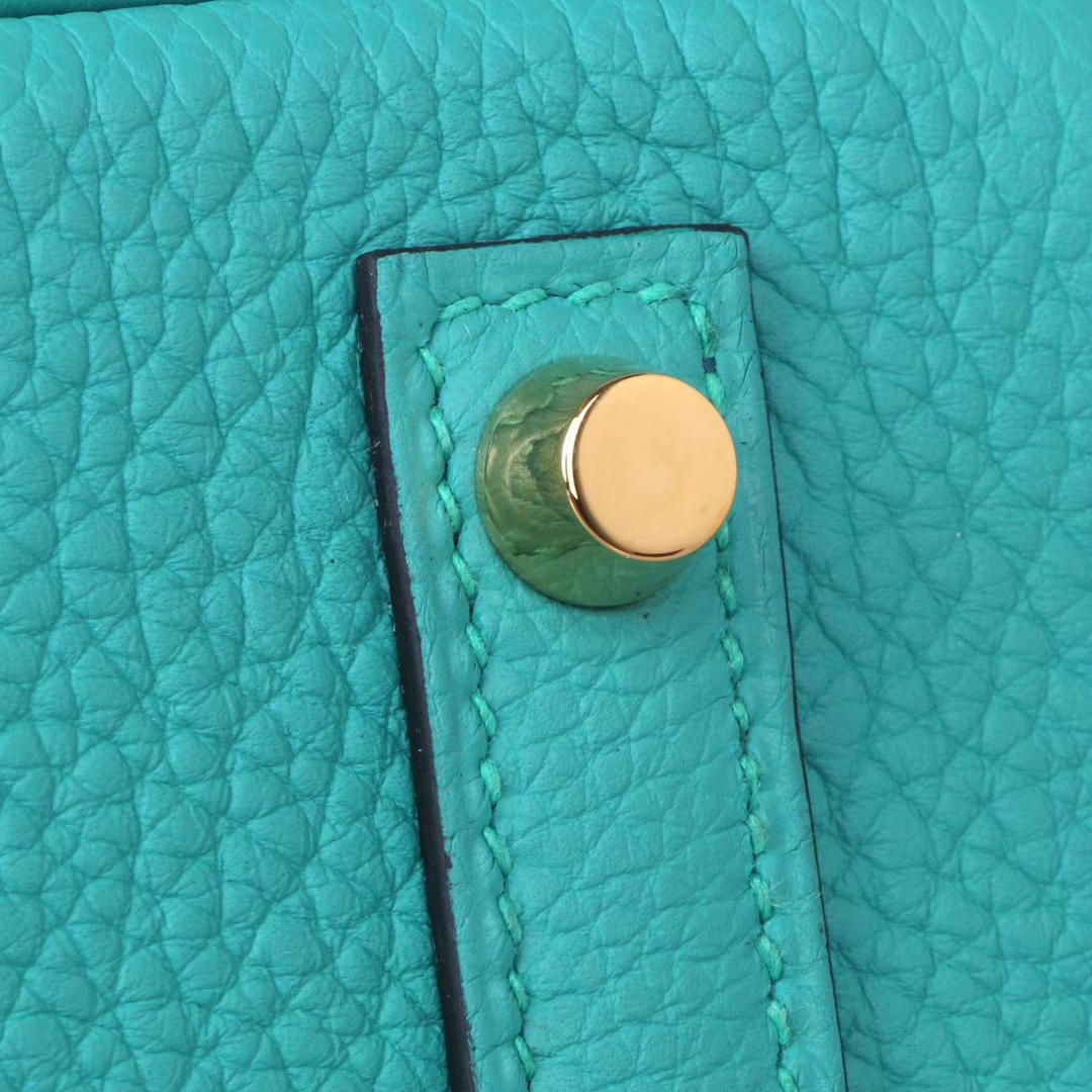 Hermès（爱马仕）Birkin 铂金包 U1维罗纳绿 togo 金扣 25cm