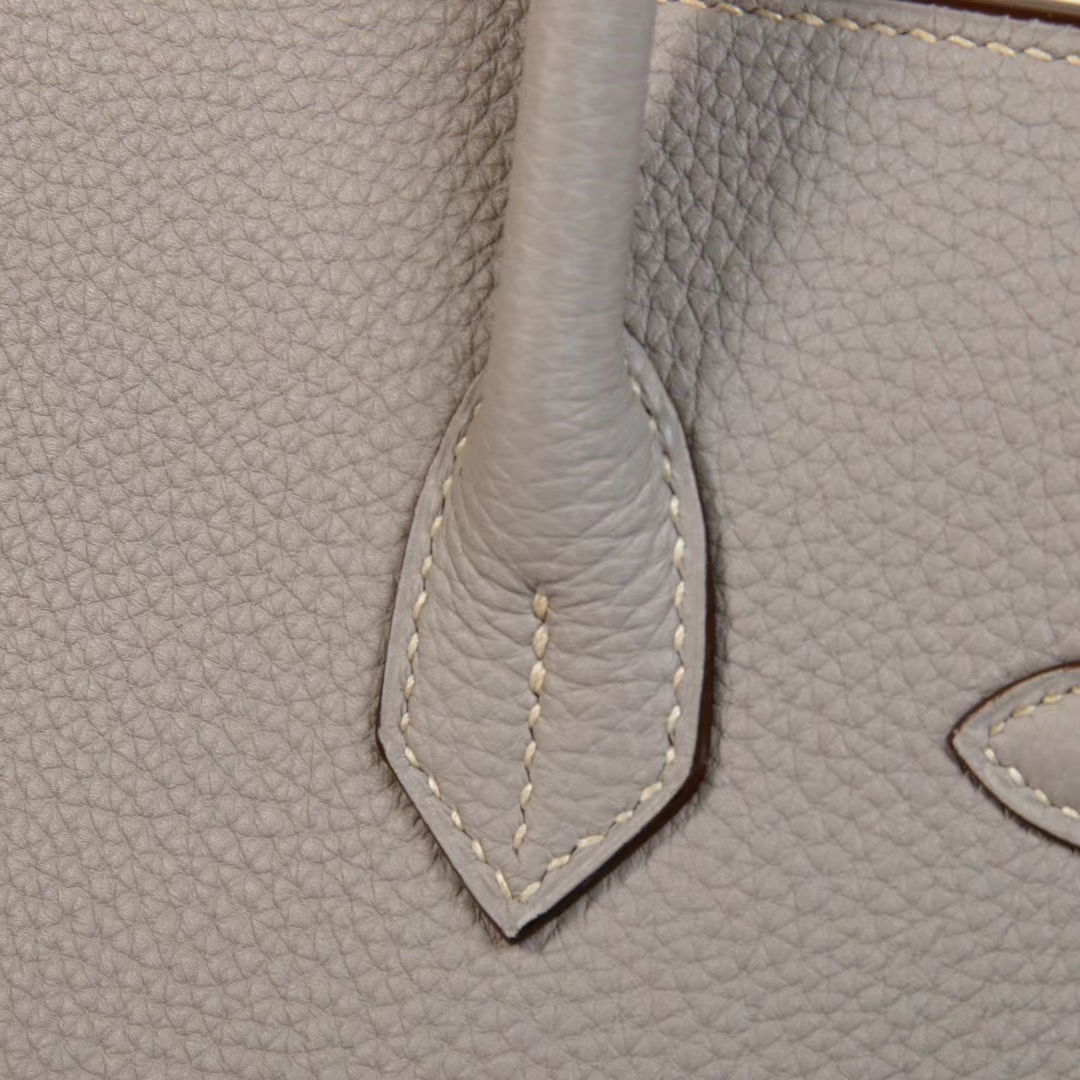 Hermès（爱马仕）Constance 空姐包 M8沥青灰 epsom皮 金扣 19cm