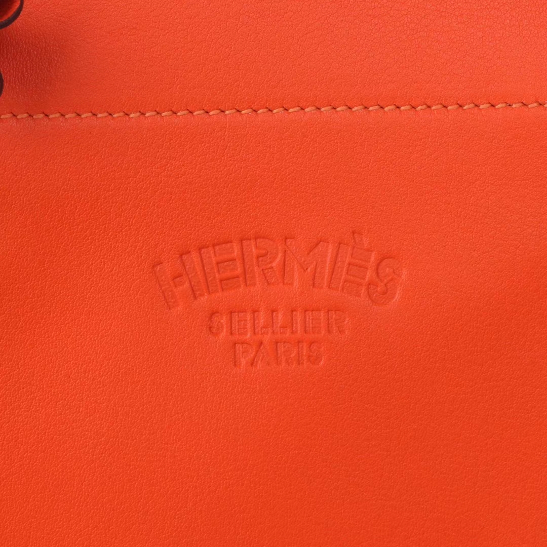 Hermès（爱马仕）Aline Ⅱ 艾琳包 橙色 swift皮
