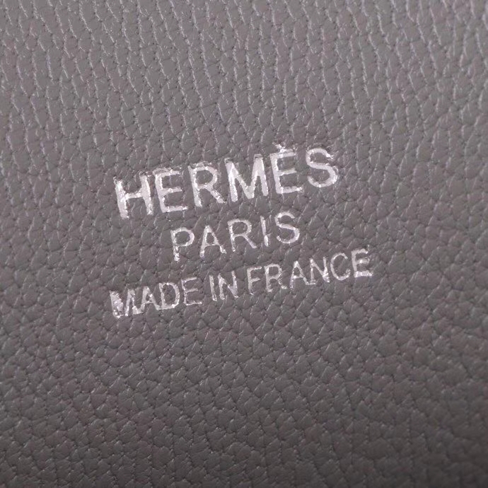 Hermès（爱马仕）Jypsiere 吉普赛 28 银 冰川灰  togo