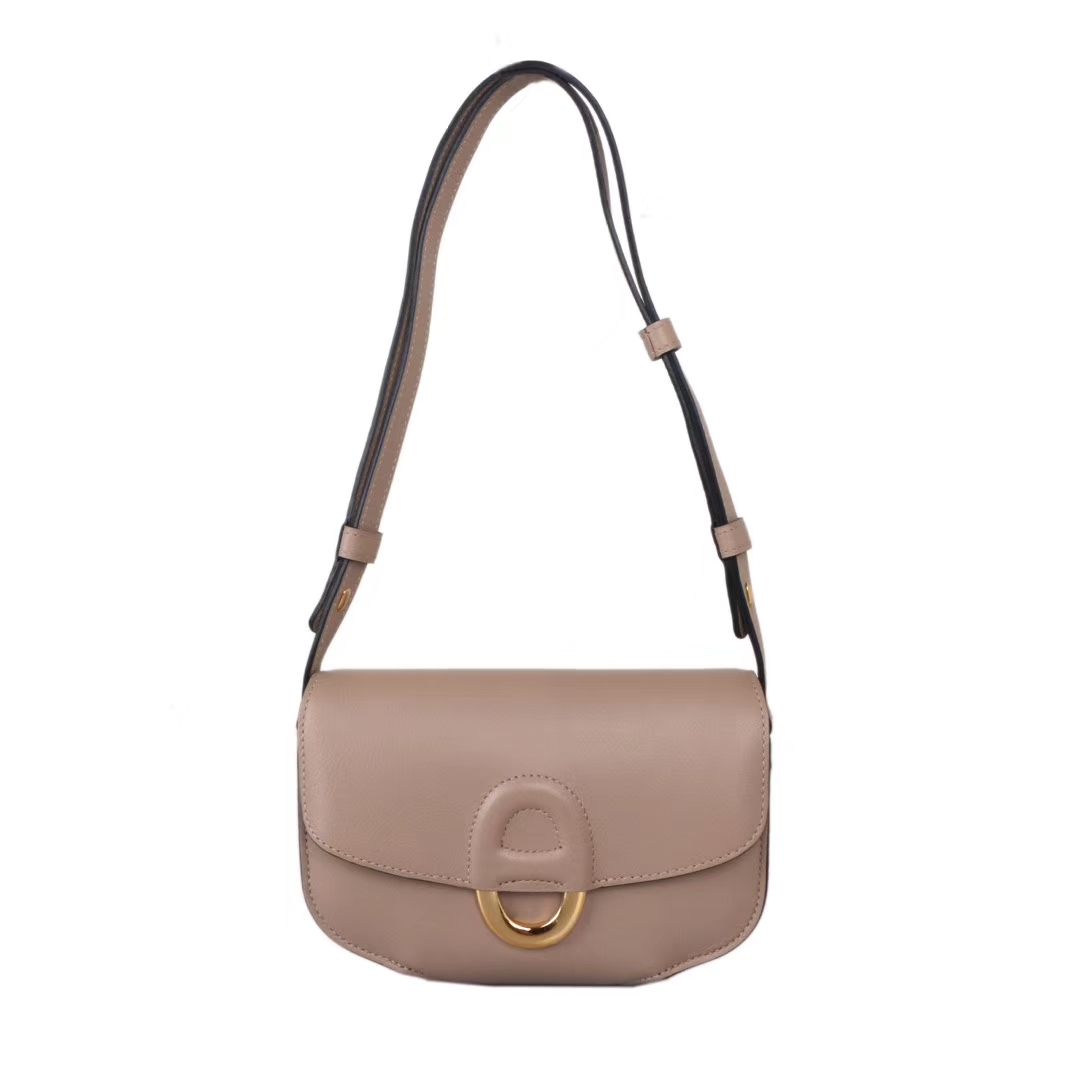 Hermès（爱马仕）MIDI 挎包 风衣灰 epsom皮 金扣 18cm