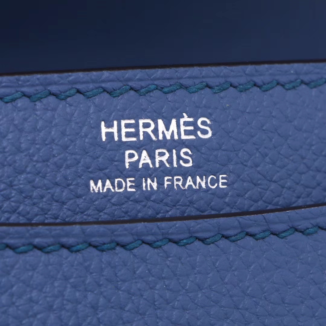 Hermès（爱马仕）hermes 2002 新款 布兰顿蓝 20cm