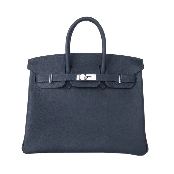 Hermès（爱马仕）Birkin 铂金包 松柏绿 togo 银扣 25cm