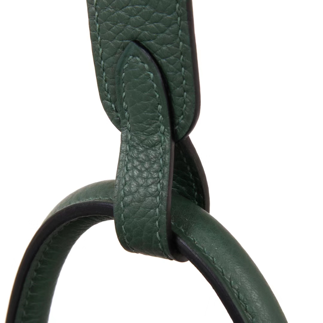 Hermès（爱马仕）Lindy 琳迪包 英国绿 togo 金扣 26cm