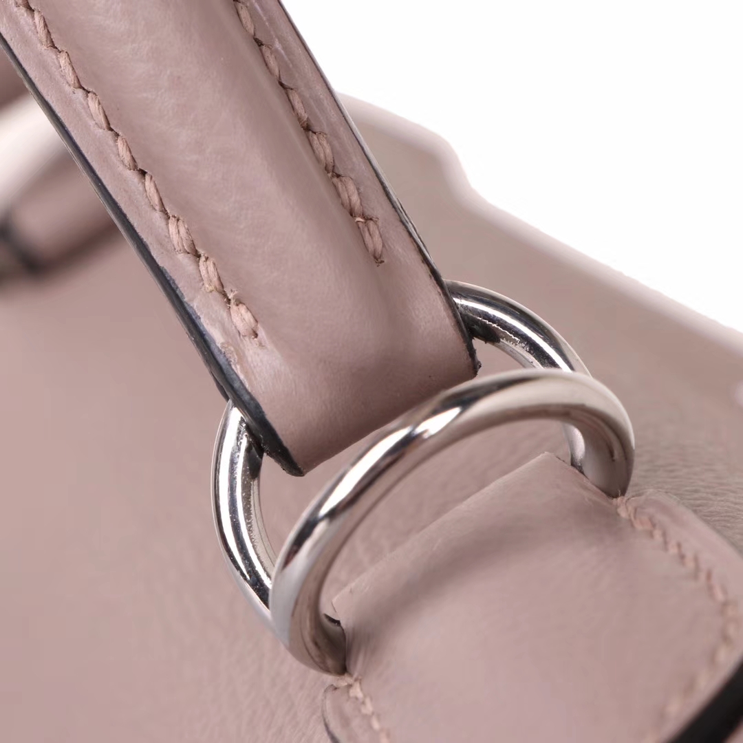 Hermès（爱马仕）Kelly 凯莉包 沥青灰 Epsom皮 银扣 28cm