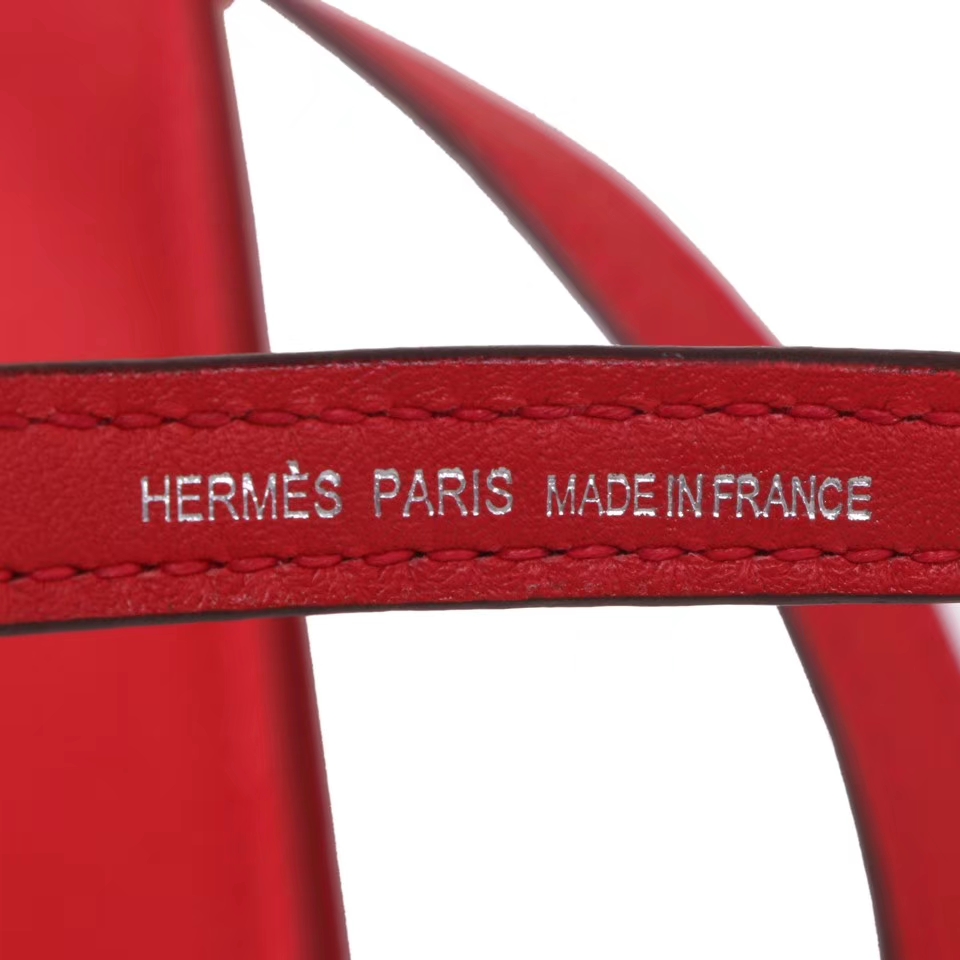 Hermès（爱马仕）Kelly danse 跳舞包 红色 swift皮 银扣 22cm