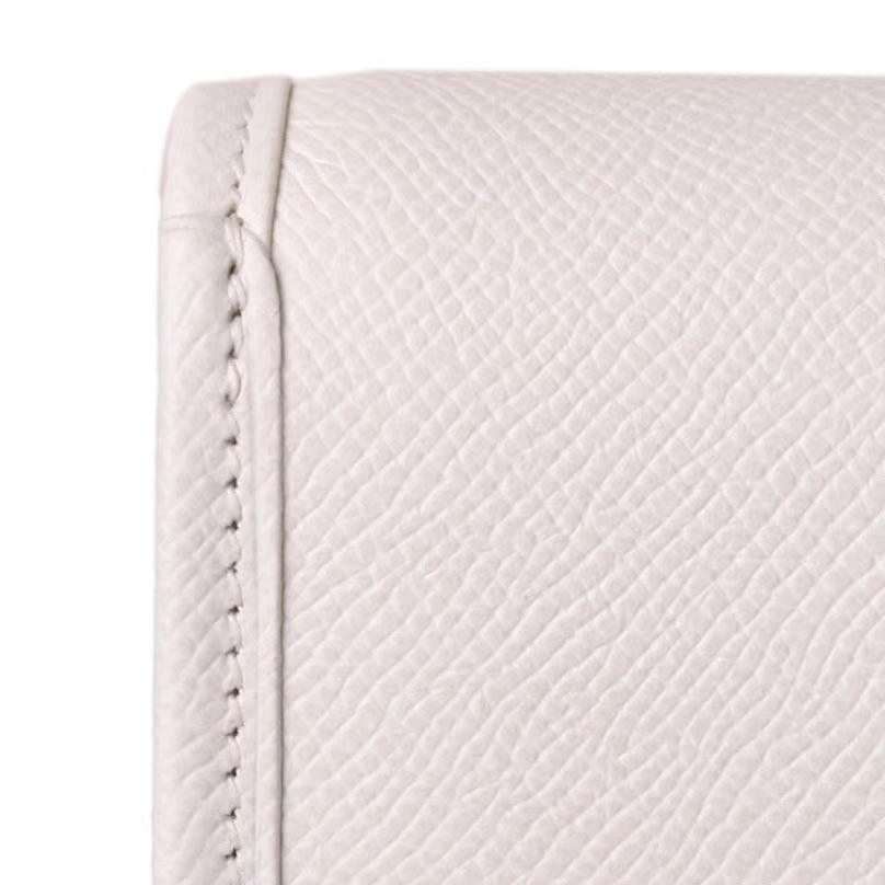Hermès（爱马仕）JIGE 长款钱夹 手包 白色 EPSOM皮 22cm