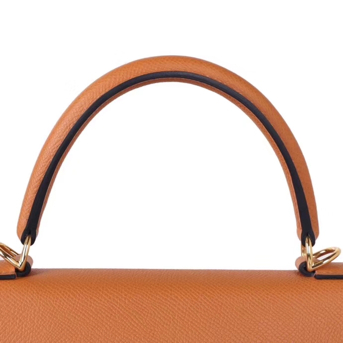 Hermès（爱马仕）Kelly 凯莉包 太妃金 Epsom 皮 金扣 28cm