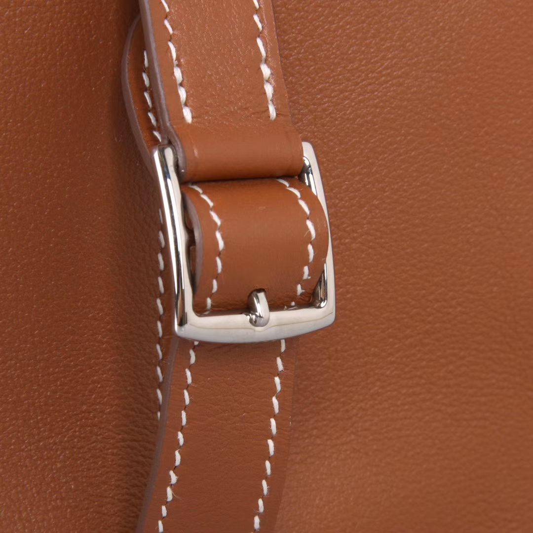 Hermès（爱马仕）halzan 31cm 金棕色 Swift皮