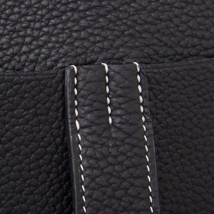 Hermès（爱马仕）halzan 31cm CK89黑色 togo