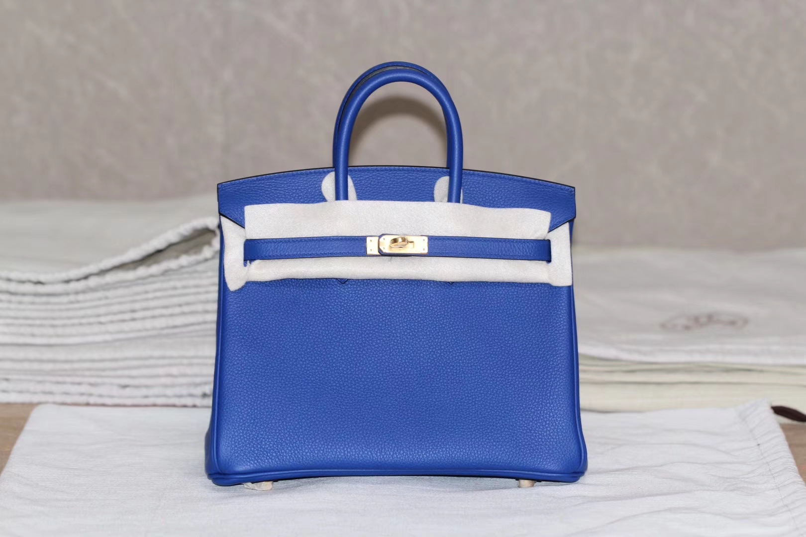 Hermès（爱马仕）BK 25金 7T电光蓝  togo 出货