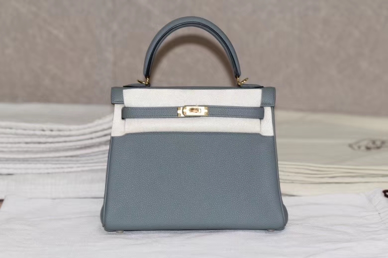 Hermès（爱马仕）Kelly 25金 杏仁绿 TOGO 出货