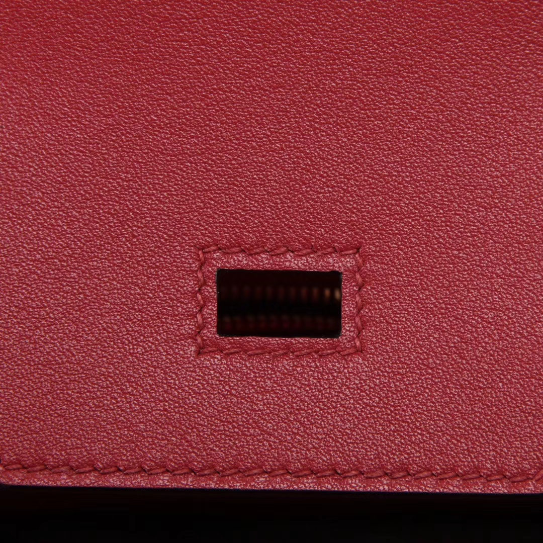 Hermès（爱马仕）birkin 铂金包 石榴红 金扣  swift 30cm