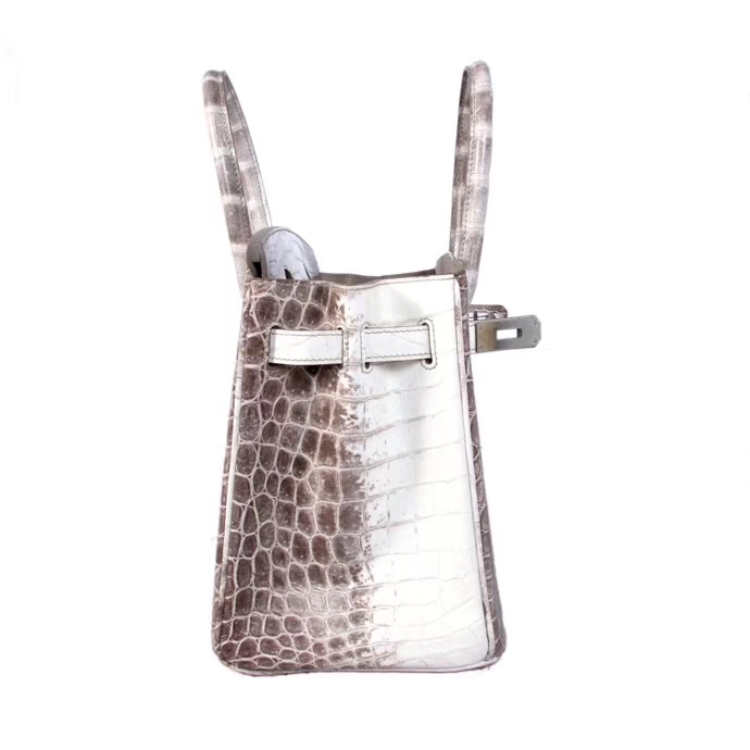 Hermès（爱马仕）birkin 铂金包 喜马拉雅 鳄鱼 银扣 30cm