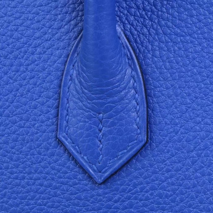 Hermès（爱马仕）birkin 25 金扣 I7琉璃蓝 togo