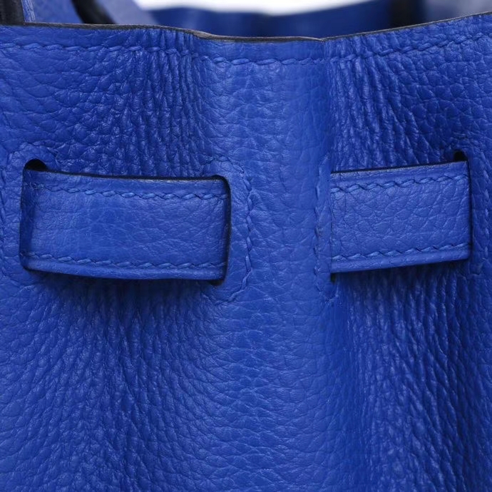 Hermès（爱马仕）birkin 25 金扣 I7琉璃蓝 togo